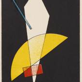  61 László Moholy-Nagy Weimar Bauhaus Postkarten Nr 7: Moholy-Nagy, 1923. Lithografie Schätzpreis: € 5.000 