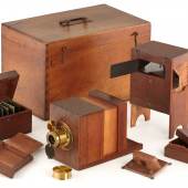 Charles Chevalier Daguerreotyp Kamera, die um 132.000 Euro verkauft wurde.