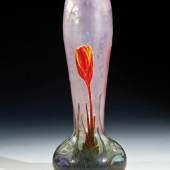 Bedeutende Vase "Crocus", Henri Bergé (Entwurf), Daum Frères, H. 30,7 cm (6826-3)