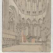 The Choir of Utrecht Cathedral, Pieter Saenredam, 1636 John and Marine van Vlissingen Art Foundation