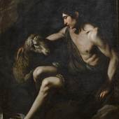Pietro Novelli (1603 – 1647)  "Johannesknabe mit dem Lamm Gottes“  Taxe: 60.000 – 80.000 Euro