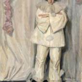 029   Ferdinand Dorsch "Weisser Pierrot". Wohl 1915. 4800 €