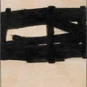 Arnulf Rainer (geb. 1929) Brücke, 1951 Öl auf Papier auf Leinwand; 158 x 123 cm