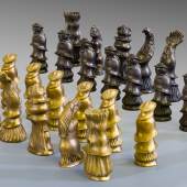 Arik Brauer, 32 Schachfiguren Lot 71 Rufpreis: € 12.000