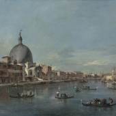 Participants / Christie's Francesco Guardi (1712 – Venice – 1793) The Grand Canal, Venice, with San Simeone Piccolo and Santa Lucia