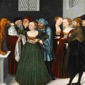 Participants / Sotheby's Lucas Cranach The Elder (1472 – 1553) La Bocca della Verità (The Jaws of Truth)