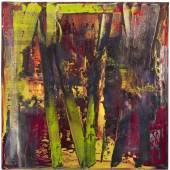  77 Gerhard Richter	 Abstraktes Bild, 1988. Öl auf Leinwand Schätzung: € 600.000 Ergebnis: € 1.705.000 