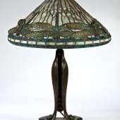 452 - Bedeutende Tischlampe mit Libellen ''Dragonfly'' iffany Studios, New York, um 1900  Katalogpreis: 15.000 - 20.000 €