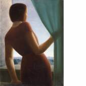 Georg Schrimpf (1889 – 1938)  Mädchen am Fenster | 1935 Öl auf Leinwand | 70,2x52,5cm Ergebnis: 251.550 Euro