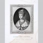 MÉCOU, André Joseph;24  Miniatur-Portraits, Radierung , mit Darst. der russischen Zaren u. Kaiser, nach Gemälden von Jean Henri BENNER