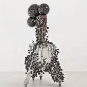 THOMAS FEUERSTEIN  DEEP AND HOT  2017  stainless steel, Thermoset  220 x 120 x 110 cm