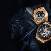 Audemars Piguet, A Pink Gold And Forged Carbon Tourbillon Chronograph Wristwatch With 10-Day Power Reserve, Case H03575 Royal Oak Offshore, circa 2010; lot 2127; Est. HK$800,000 – 1,200,000 / US103,000 – 154,000
