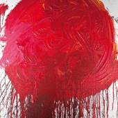 78 - Hermann Nitsch o.T. (Schüttbild). 2001. Katalogpreis: 4.000 - 6.000 €