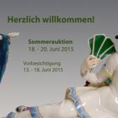 Große Sommer-Auktion  18. bis 20. Juni 2015