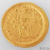 840937 Antikes Römisches Ostreich - Theodosius II., (402-456 n. Chr.), GOLD Solidus, Mzz. Constantinopel, 408-420 n. Chr. Aufrufpreis: 450,00 €  