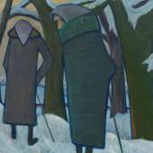 Werner Berg Zwei Frauen auf dem Heimweg, 1962 Schätzpreis: 80.000 – 150.000 €