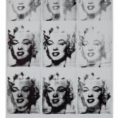 9. Andy Warhol, Nine Marilyns. Price/ 47,373,000 USD (N10819)