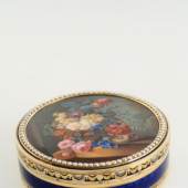 "RL&C" (Rémond, Lamy & Co. à Genève), 78 x 25 mm, circa 1810, Goldemail Bonbonniére, Schätzpreis 42.000 - 55.000 €
