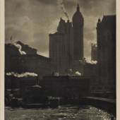 Lot 53 Property Originally From The Collection Of Dorothy Norman Alfred Stieglitz 'The city of ambitions' 13 3/8  by 10 1/4  in. (34 by 26 cm.) Est. $50/70,000