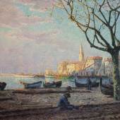 Francis Picabia Port De Mer Dans Le Midi, Effet De Soleil Estimate $800/1.2million  Sold for $1,932,500
