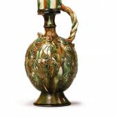 Magnificent Sancai-Glazed Ewer, Tang Dynasty