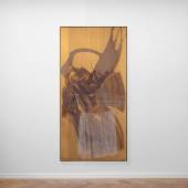 Robert Rauschenberg’s metal painting Washed Ghost (Borealis) (1989)