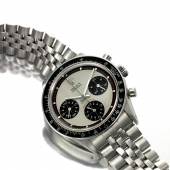 9593 A Rare Stainless Steel Chronograph Wristwatc…tona