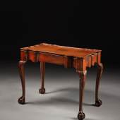Lot 4231 Property From The Collection Of The Goddard Family The Nicholas Brown Important Chippendale Carved and Figured Mahogany Scalloped-Top Tea Table with Open Ball and Talons, Newport, Rhode Island, circa 1765 Est. $800/1.2 million Sold for $912,500