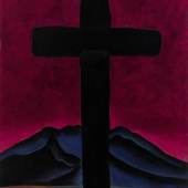 9626 Georgia O'Keeffe, Cross with Red Sky
