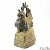 Opiumgewicht Ente aus Bronze. Wohl BURMA 18./19. Jh. Aufrufpreis: 3.060,00 € inkl. Aufgeld