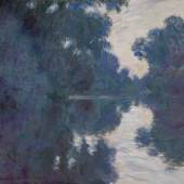 Lot 15 Property of a Distinguished American Collector Claude Monet Matinée Sur La Seine Signed Claude Monet and dated 1896 (lower left) Oil on canvas 35 1⁄8 by 36 3⁄8 in.; 89.2 by 92.4 cm. Painted in 1896 Estimate $18/25 million Sold for $20,550,000