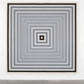 Lot 25  Property from a Distinguished Private Collection  Frank Stella  Sight Gag  acrylic on canvas 129 1/2 by 129 1/2 in. 328.9 by 328.9 cm. Executed in 1974.  Estimate $5.5/7.5 million 