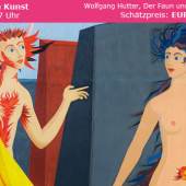  Kat. 0103 Wolfgang Hutter * Der Faun und das Mädchen, 1957 Schätzpreis € 28.000 - 50.000 