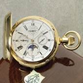 Katalog Nr. 417* Louis Audemars, Les Brassus zugeschr., Werk Nr. 9611, Geh. Nr. 80789, 52 mm, 170 g, circa 1865 Schätzpreis  40.000 - 60.00