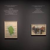  Blick in die Ausstellung mit Werken von Rini Tandon und Christina Zurfluh.