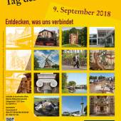 Plakat 25 Jahre Tag des offenen Denkmals am 9. September 2018