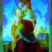 Annelies Štrba (*1947), Madonna 83. 2014, Pigmentdruck auf Leinwand, 105 x 70 cm, © Annelies Štrba