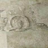 Das wiederentdeckte Fresko aus dem 15. Jahrhundert, Detail des Festmahls. Foto: Finestre Sull’Arte Das wiederentdeckte Fresko aus dem 15.