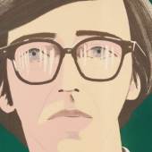 Alex Katz - Portrait of a Poet: Kenneth Koch Farblithografie. 1970 70,4 x 55,8 cm (27.7 x 21.9 in)