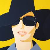 Alex Katz (geb. 1927) „Vivien in Black Hat" Siebdruck, 72 x 101 cm, signiert und nummeriert, Auflage: 75, 2010 Foto: © Coloneum Antik