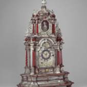 Altarförmige Kommoden Uhr von Frantz Oschwald, 1. Hälfte 18. Jhd., Schaffhausen
Foto: Schweizerische Landesmuseen