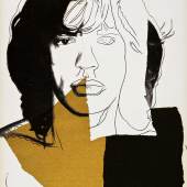 Andy Warhol (1928 – 1987) Mick Jagger | 1975 | Farbserigrafie auf Arches Aquarelle | 101 x 73,5 cm Ergebnis: € 132.000