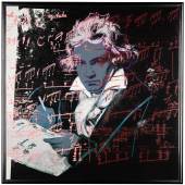 Andy Warhol, Beethoven, The complete set, comprising four screenprints in colours, 1987, est. £200,000-300,000