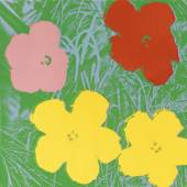 Andy Warhol Flowers 1970 Screenprint on paper 91,4 x 91,4 cm Ed. of 250
