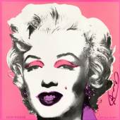 Andy Warhol, Marilyn Announcement, 1981, Offsetlithografie, Privatsamlung © 2022 The Andy Warhol Foundation for the Visual Arts, Inc., Licensed by Artists Rights Society (ARS), New York