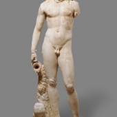 Statue des Dinonysos/Bacchus (444 KB) Römisch, 2. Jahrhundert n. Chr. Aus Karthago (Tunis, Tunesien) Marmor, H. 180 cm ©Kunsthistorisches Museum Wien 