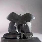 Anselmo Francesconi, Buddha, 1961 bronzo 30.5x36.5x15 cm