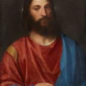 Tizian, Christus mit der Weltkugel, 1520/30, Öl auf Leinwand, 82,5 × 60,5 cm. Kunsthistorisches Museum Wien, Gemäldegalerie, Inv.-Nr. 85