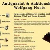Unternehmenslogo Antiquariat &amp; Auktionshaus Wolfgang Huste