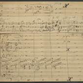 Anton Bruckner, Symphonie Nr. 7 E-Dur.Österreichische Nationalbibliothek